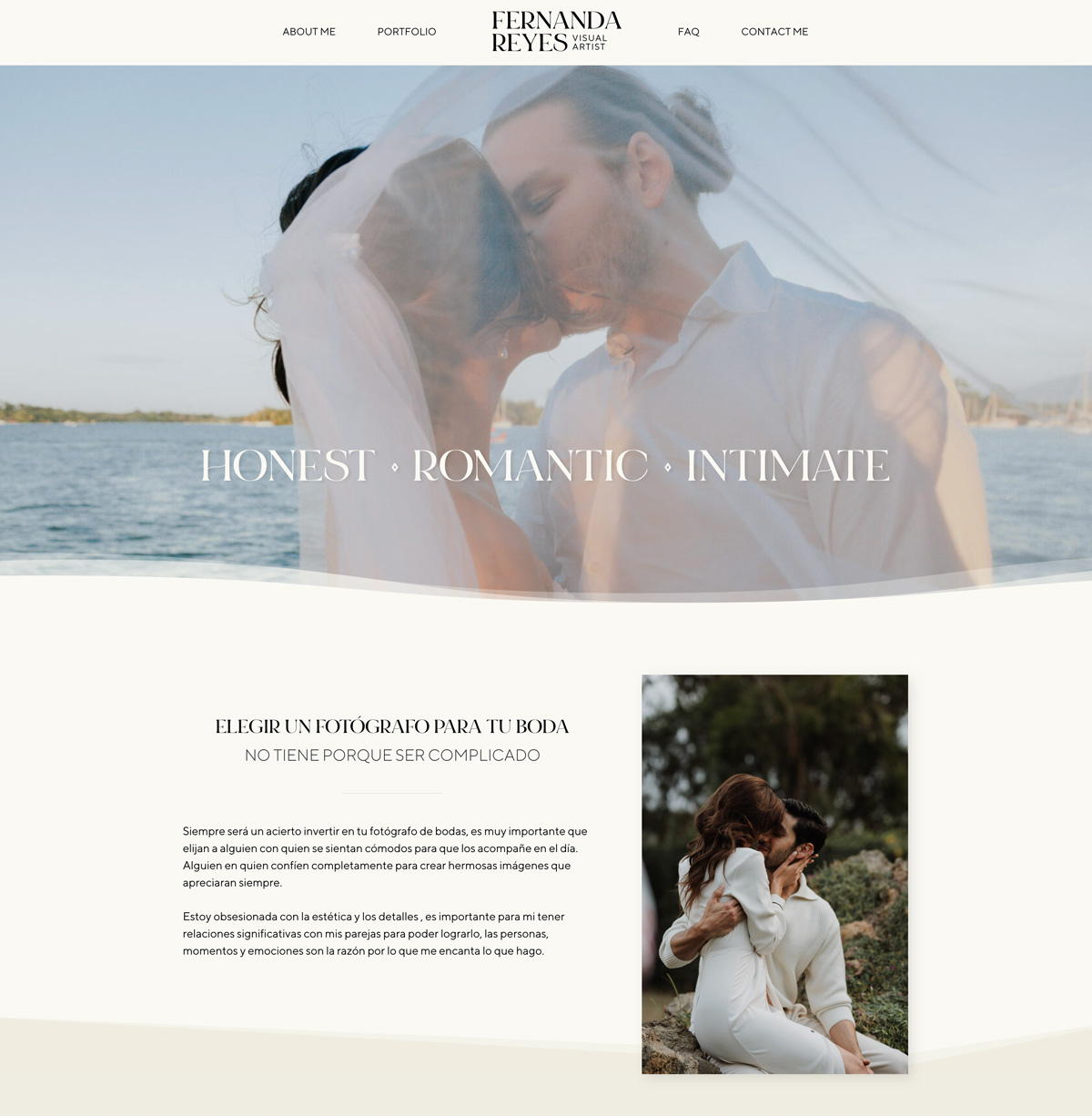Sitio web Fernanda Reyes